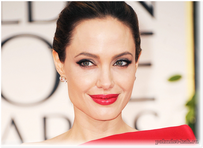 Диета Анджолины Джоли для похудения